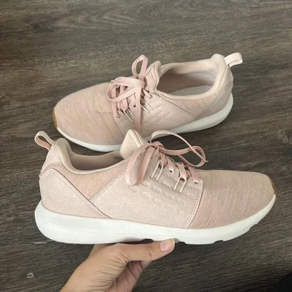 Women's ABEO Pink Women's Athletic Sneaker Size 8.5 INSOLE MISSING - Picture 1 of 10